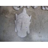 Concrete Buddha plaque