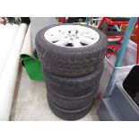 Set of 4 Range Rover tyre alloys (Zeon Ltz 275-45R20)