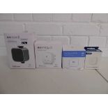 +VAT Boxed Eve Aqua smart water controller with smart plug and power meter, Hive thermostat mini and