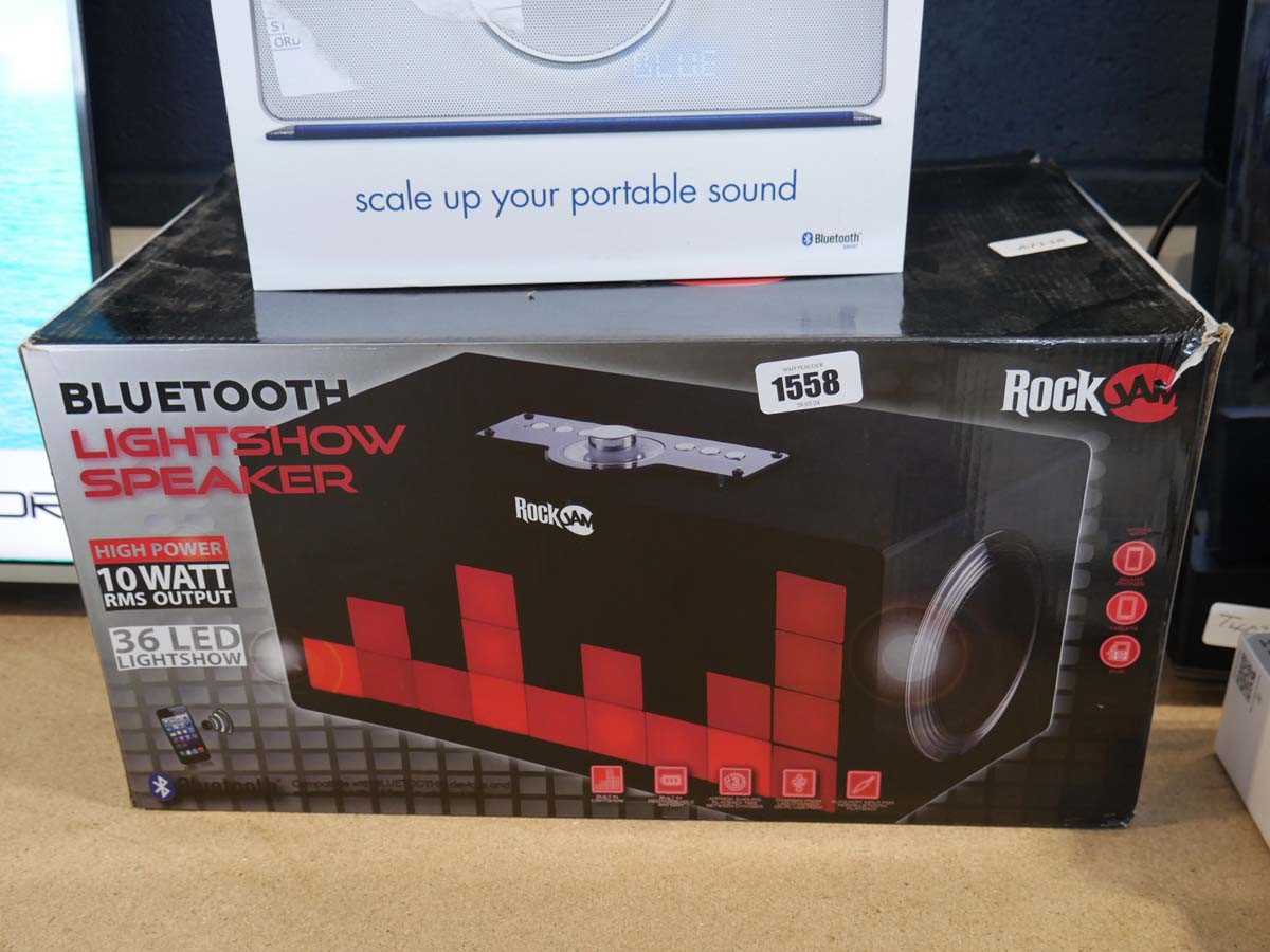 RockJam bluetooth lightshow speaker