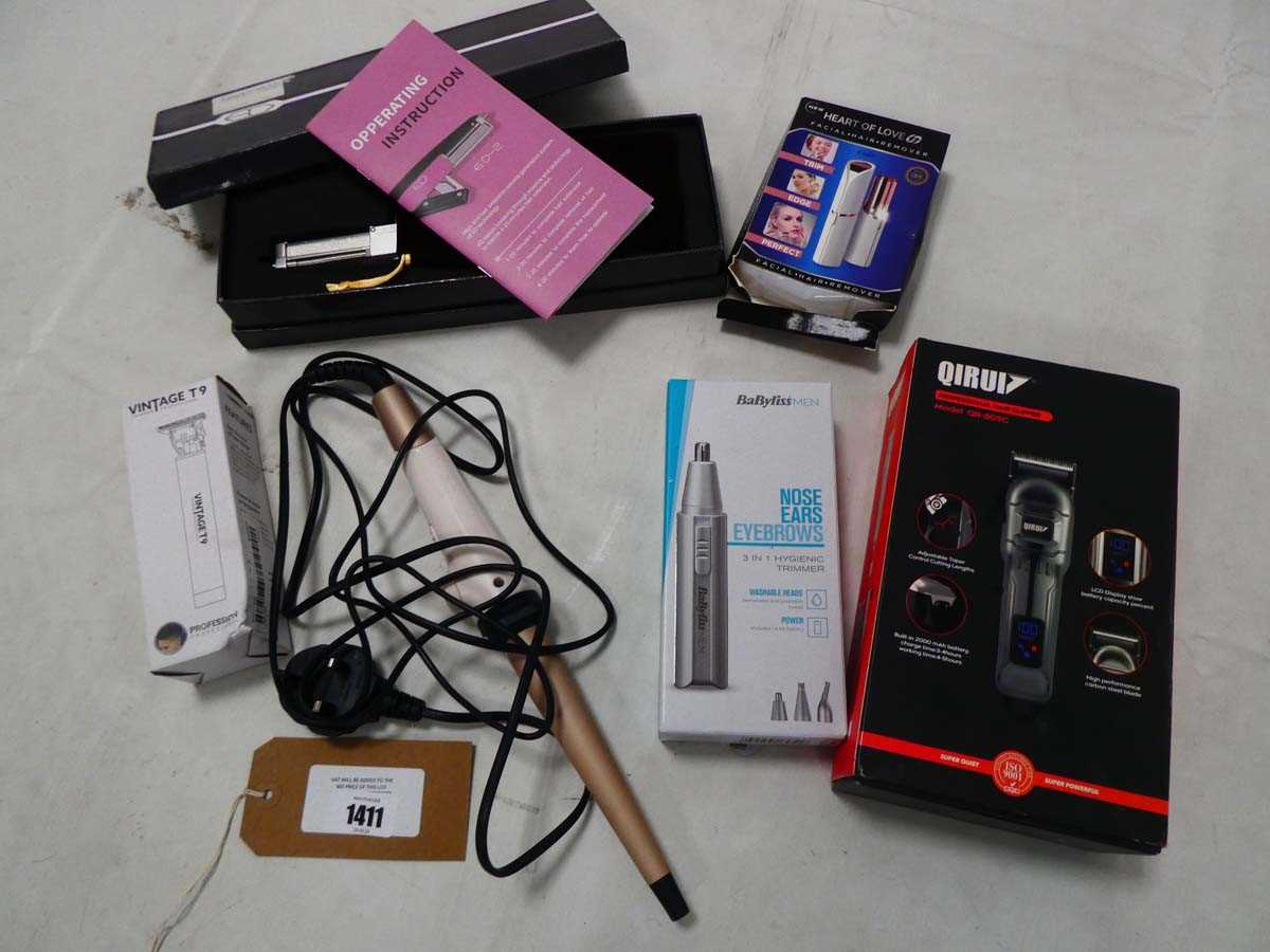 +VAT Selection of various styling and grooming tools