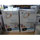 +VAT 2 boxed Ottolite Wellness Series desk lamps
