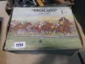 'Escalado' vintage horse racing games