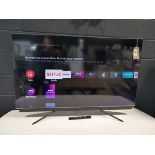 +VAT TCL 55" 4K smart tv model 55C815K with stand and remote control