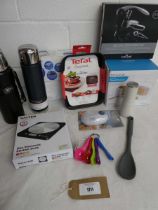 +VAT 2 boxes of water filters, Tefal Success oven dish, Deluxe corkscrew set, thermo cafe and