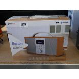 Groove Boston DAB and FM radio with bluetooth