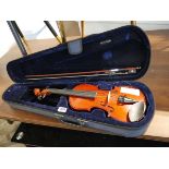 Prima-Vera students 3/4 size violin with bow and carry case
