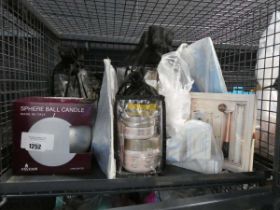 +VAT Cage containing a quantity of beauty products and creams to include Everday Hero Skincare,