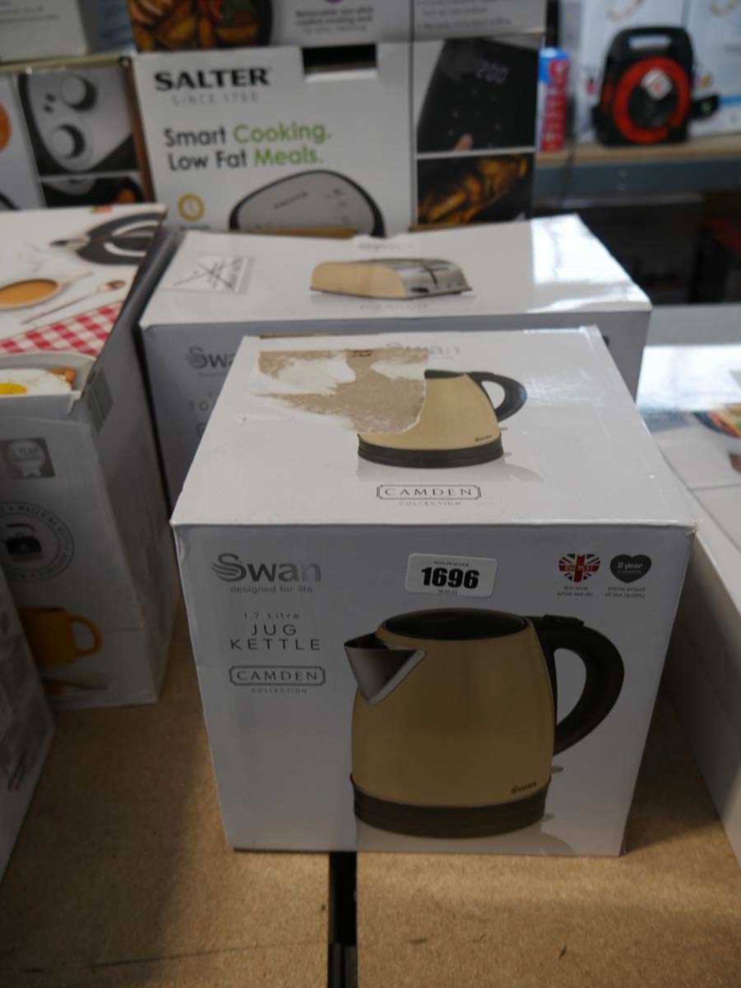 Swan Camden Collection 2 slice toaster and Swan jug kettle