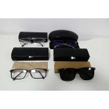 +VAT 3 Hugo Boss designer reading glasses together with 1 pair of Hugo Boss designer sunglasses (all