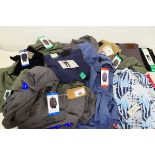 +VAT Approx. 20 items of mens clothing to include trousers, shirts, jumpers ect.