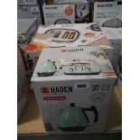 Haden Jersey 4 slice toaster and Haden Cotswold kettle