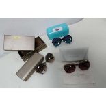+VAT 3 designer sunglasses to include Tiffany & Co., Bvlgari and Michael Kors (all with cases/box, 1