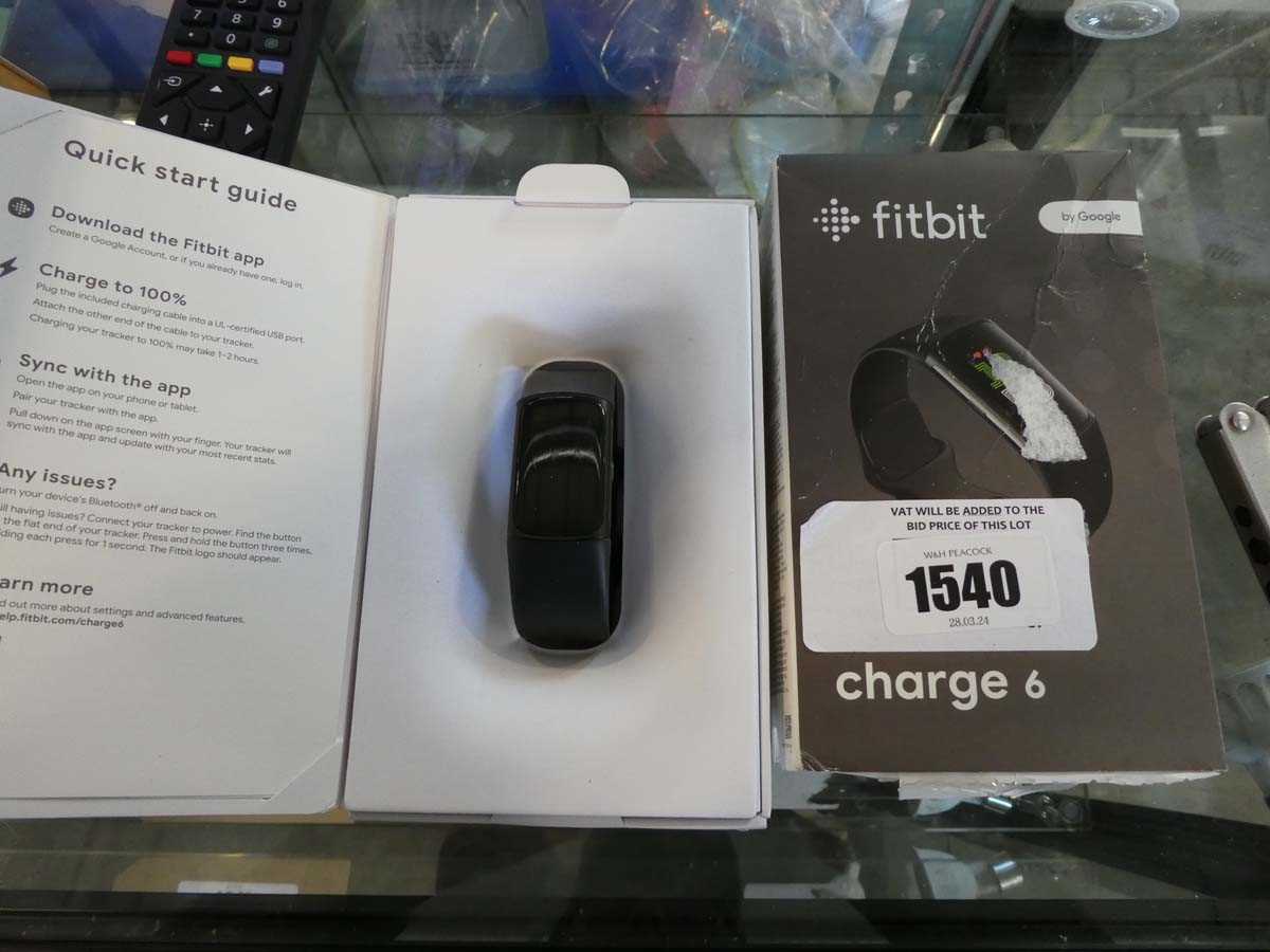 +VAT FitBit charge 6 smart watch