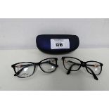 +VAT 2 pairs of Guess reading glasses (one with case)