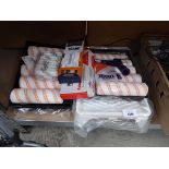+VAT Quantity of decorators rollers, trays and paintbrushes
