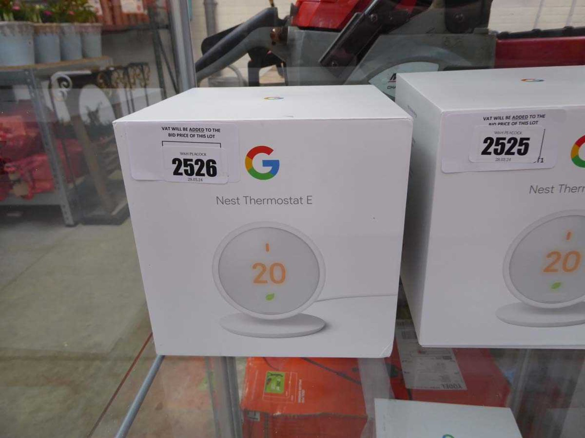 +VAT Google Nest thermostat E