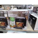 Boxed Daewoo 12L digital rotisserie air fryer oven