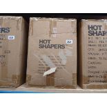 Box containing 20 Neotex hot shaper power knee pants sets (size L)