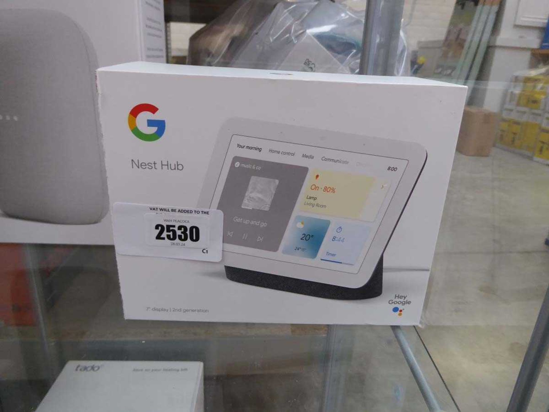 +VAT Google Nest Hub 7in. display (2nd generation model)