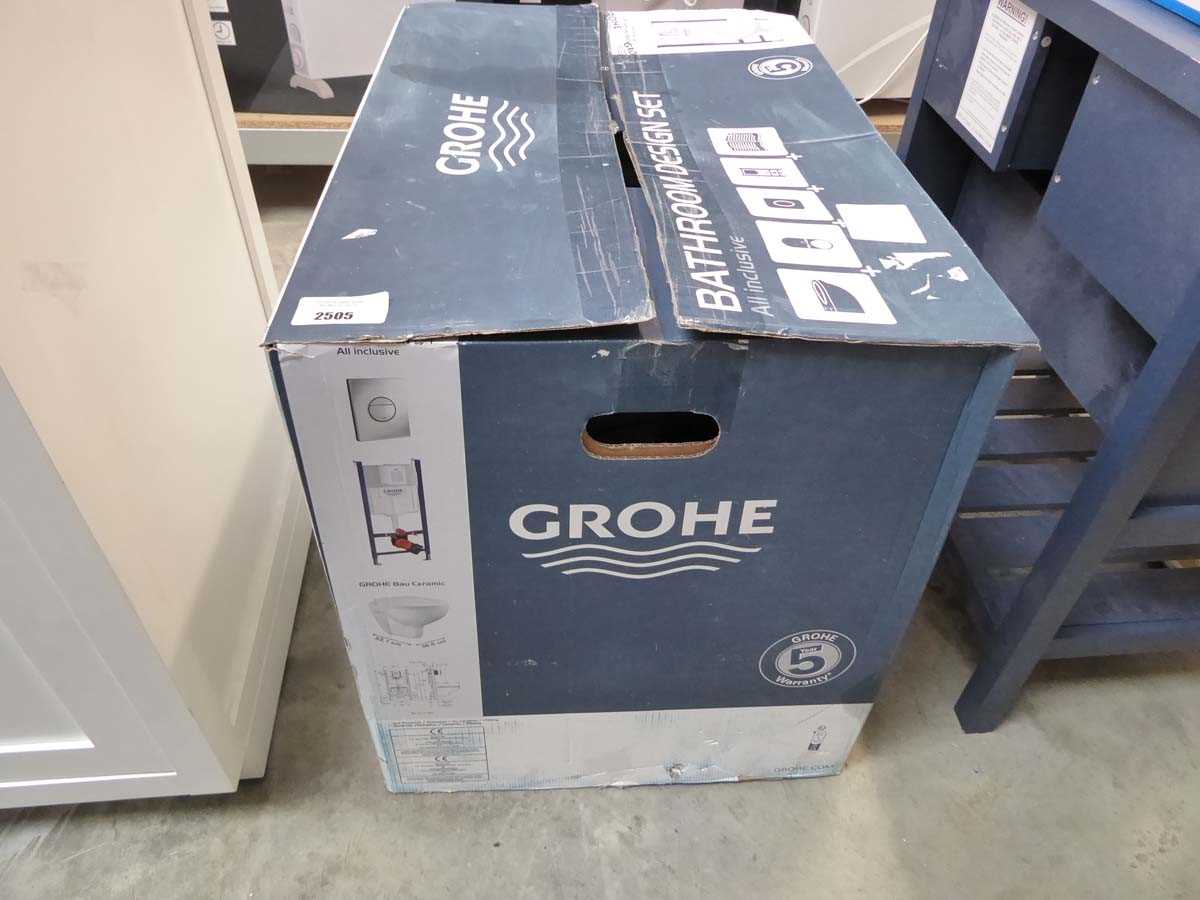 +VAT Boxed Grohe all inclusive bathroom design set