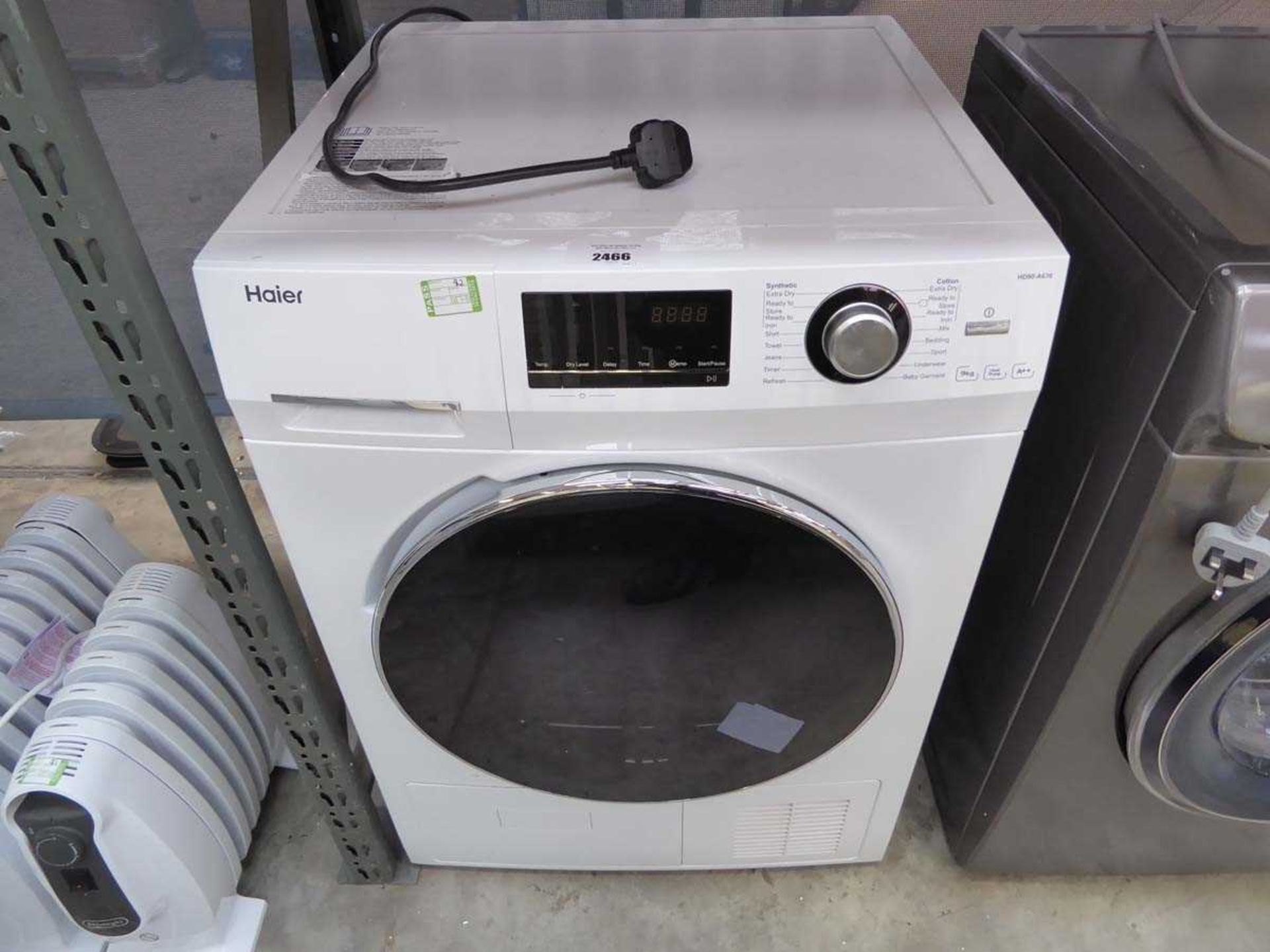 +VAT Haier HD90-A636 tumble dryer