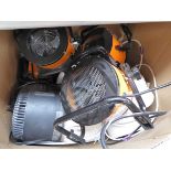 +VAT Box containing a large quantity of unboxed heaters in mixed styles