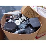 Pallet containing unboxed electrical goods incl. radiators, air fryers, kettles, toasters, etc.