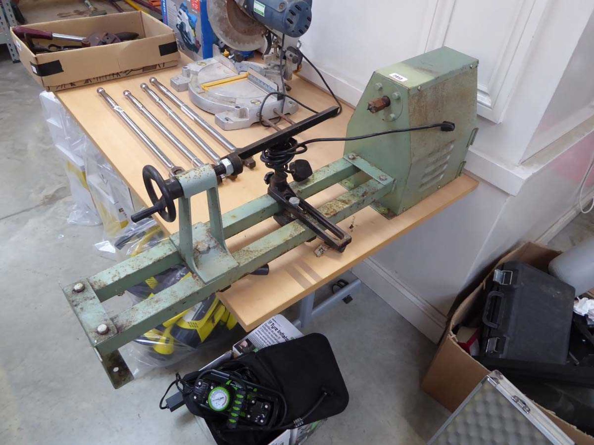 240v electric wood lathe