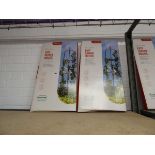 2 boxed 1.9m decorative garden obelisks