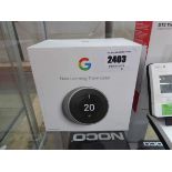 +VAT Google Nest Learning thermostat, boxed