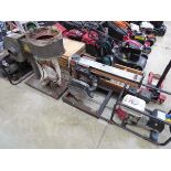 Ryobi electric radial saw with electric dust extractor