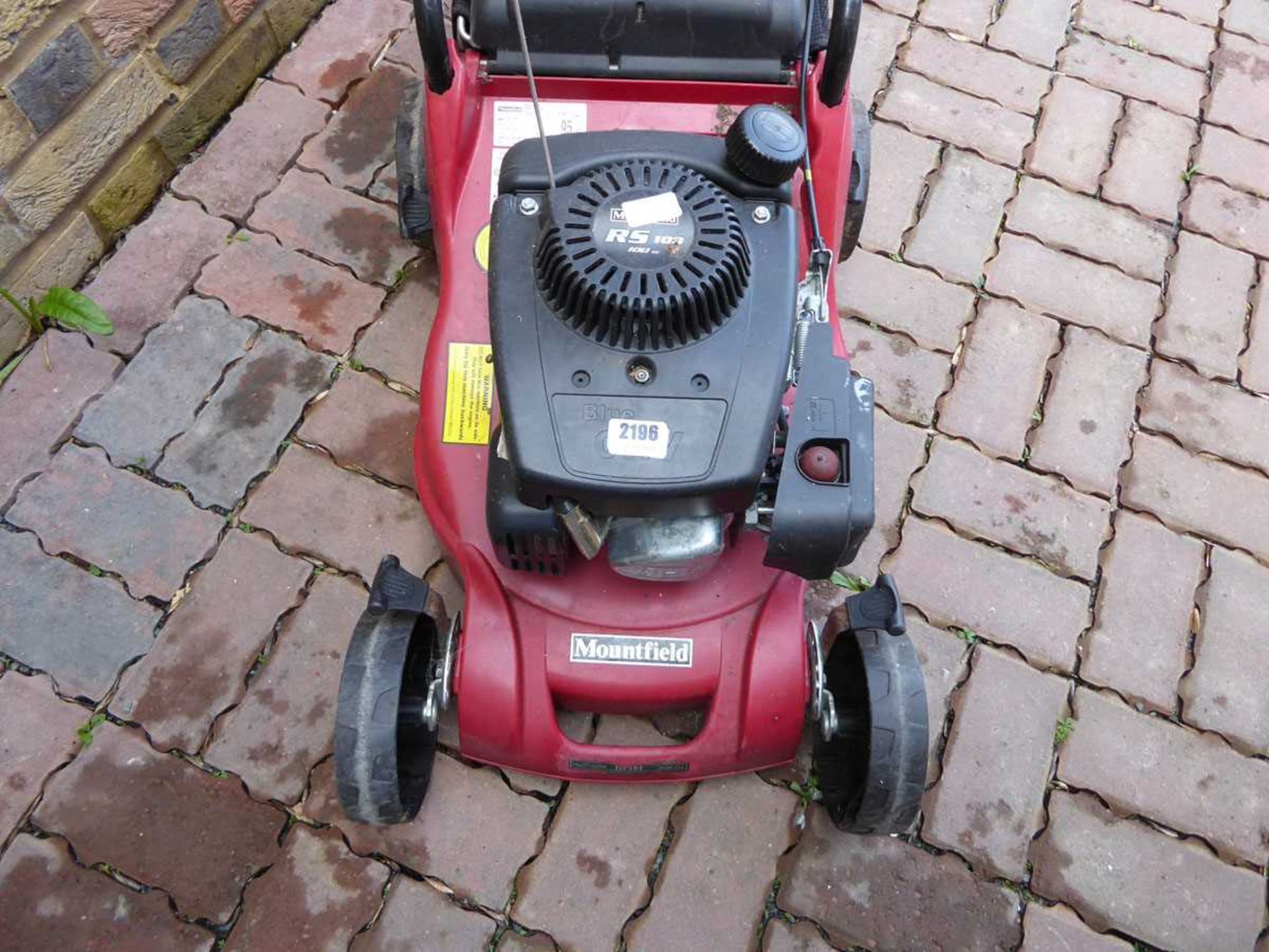 Mountfield RS-100 hand propelled petrol mower - Image 2 of 2