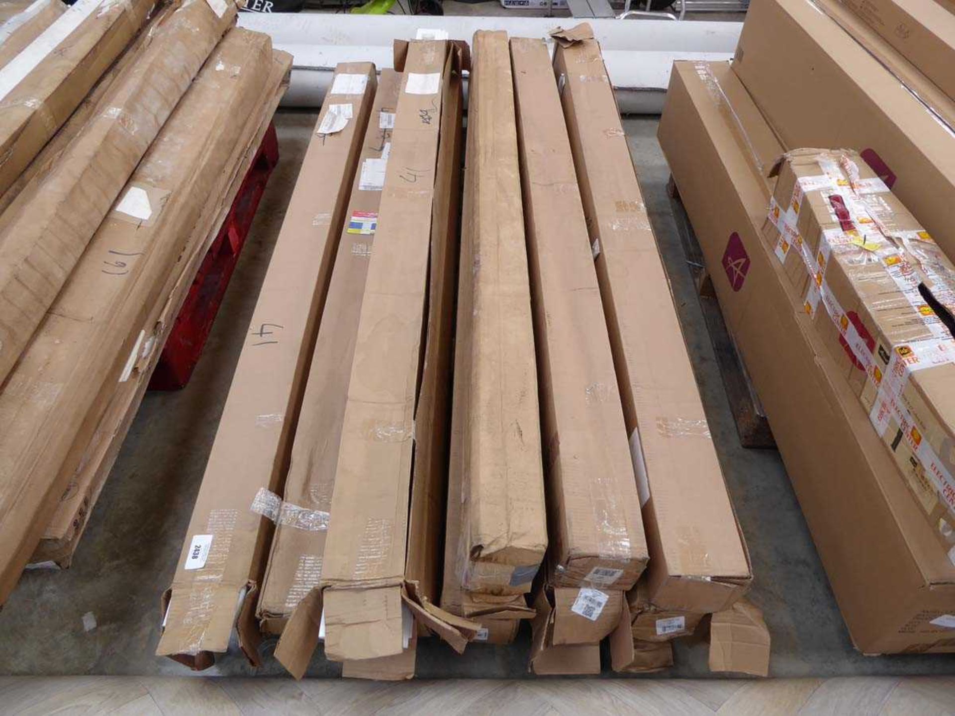 +VAT Pallet containing 10 boxes of Polymer OGEE skirting board (1.5 x 12cm x 2m)