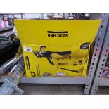 +VAT Karcher K2 electric pressure washer with lance and patio cleaning attachment