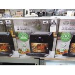 Boxed Daewoo 12L digital rotisserie air fryer oven