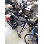 4 wheel disability rollator