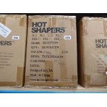 Box containing 20 Neotex hot shaper power knee pants sets (size L)