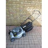 Challenge hand propelled petrol lawnmower