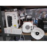 +VAT Quantity of mixed style heaters and air coolers incl. 3 oil filled radiators, 5 fan heaters,