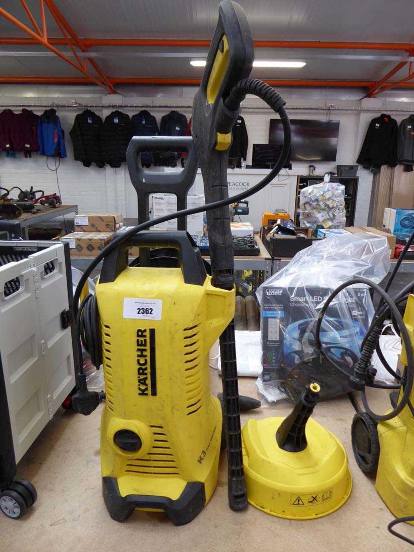 Karcher K3 Full Control electric pressure with lance and patio cleaning attachment