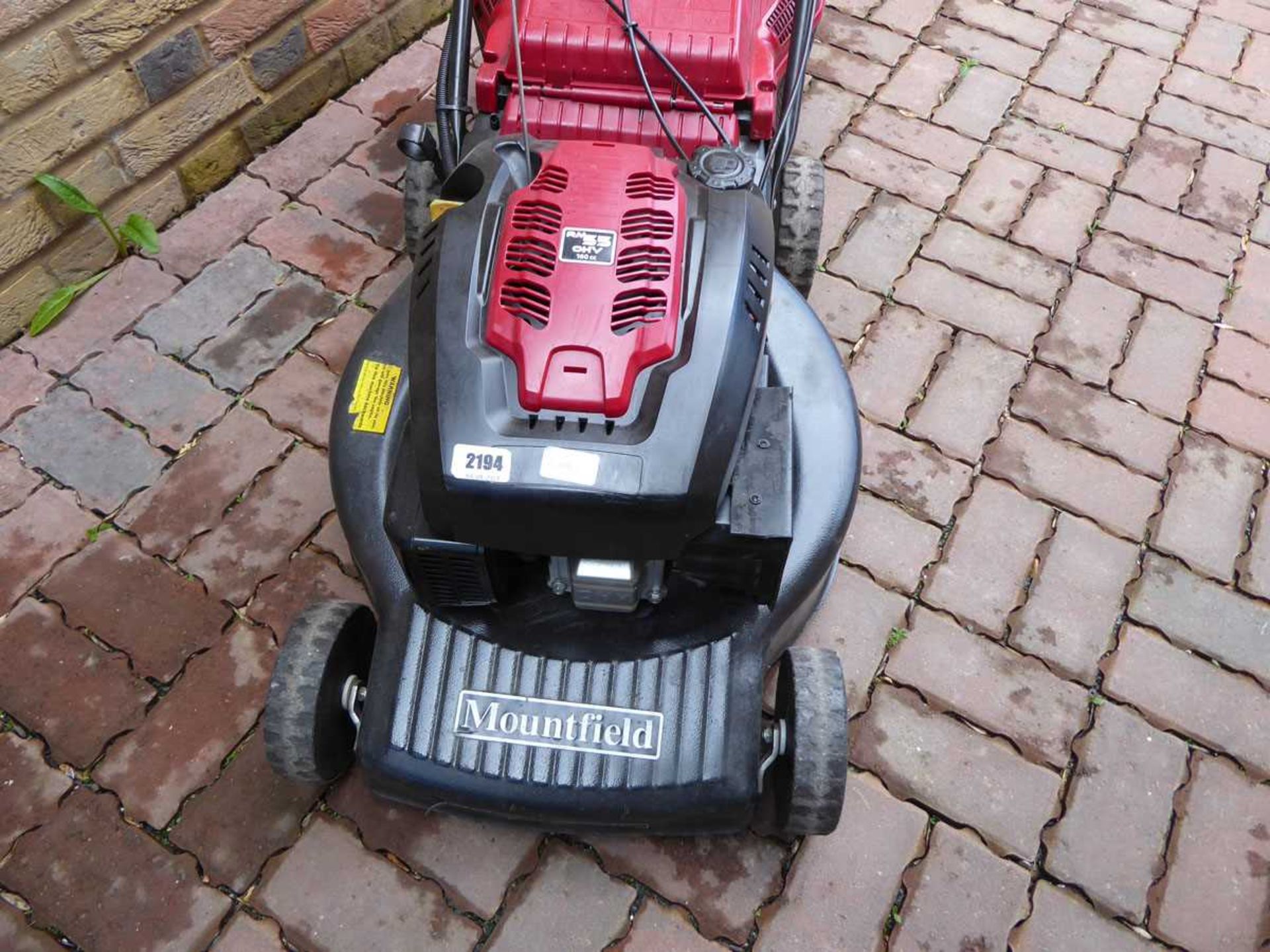 Mountfield self propelled petrol lawnmower - Image 2 of 2