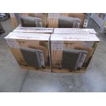 6 boxed Fine Elements oil filled electric radiators