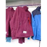 +VAT 2 Columbia full zip purple fleeces (size M)