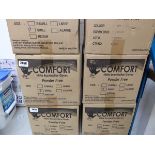 2 boxes containing 20 packs of 100 Comfort powder free nitrile examination (size S) 05/2023