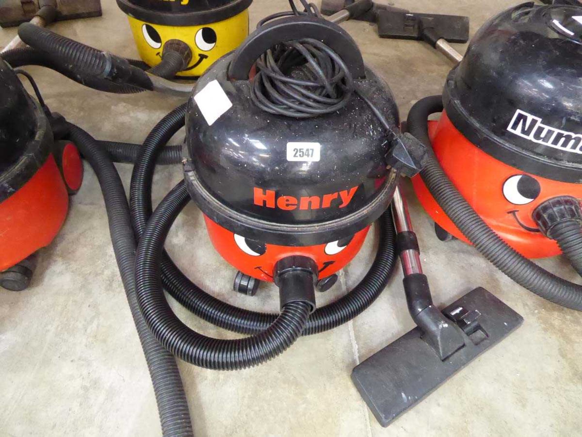 Henry vacuum cleaner with hose and pole