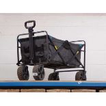 +VAT 4 wheel pull along collapsible beach cart