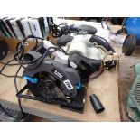 3 Mac Allister 240V work tools incl. circular saw, planer and sander