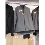 +VAT 2 DeWalt full zip waterproof work jackets in black and grey (size XXL)