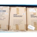 Box containing 20 Neotex hot shaper power knee pants sets (size L)